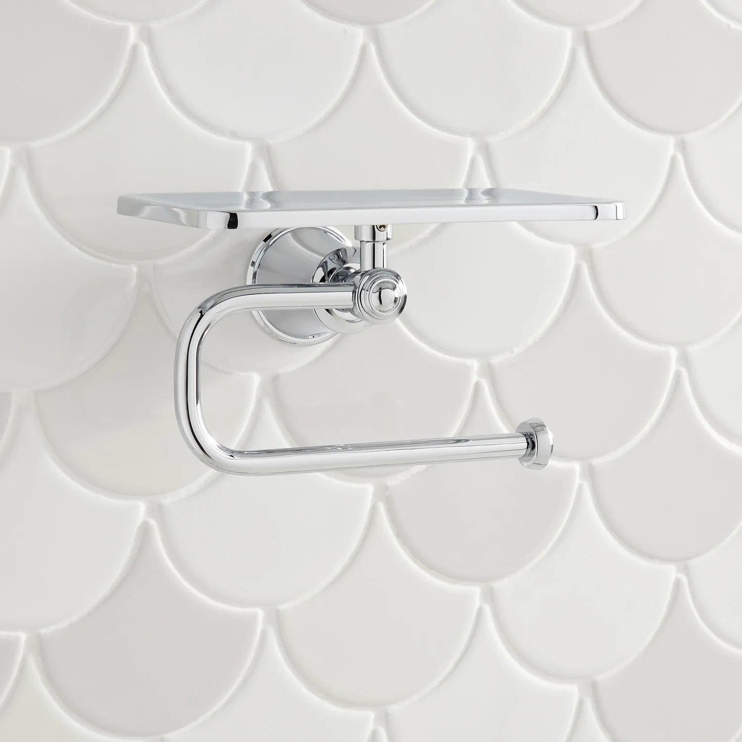Cooper Collection Wall-Mount Toilet Paper Holder, Chrome