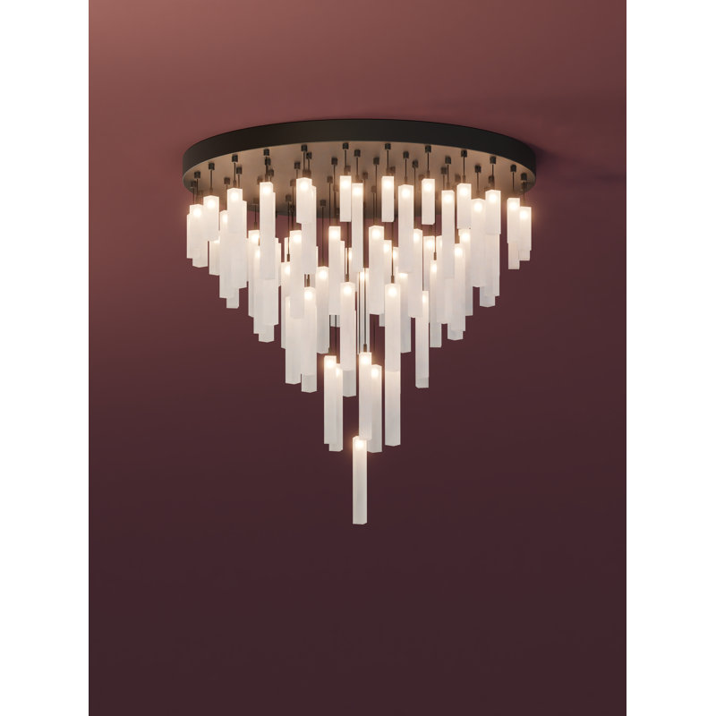 Loci Chandelier, Matte Black