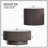 Faux Marble Pattern Stickers Coffee Table Set-1646467051