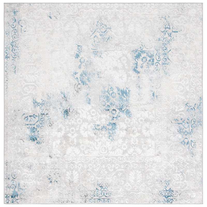 Tapis oriental performance Goffe Orchard, Carré 6 pi 7 po