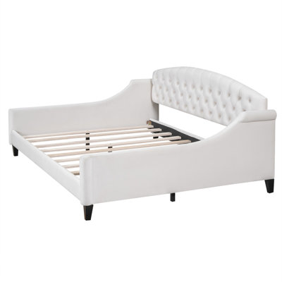 Tramone Modern Luxury Tufted Button Daybed