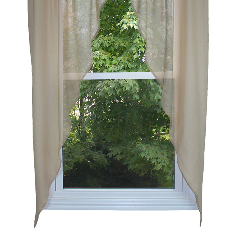 Adamstown Cotton Window Valance, Oat