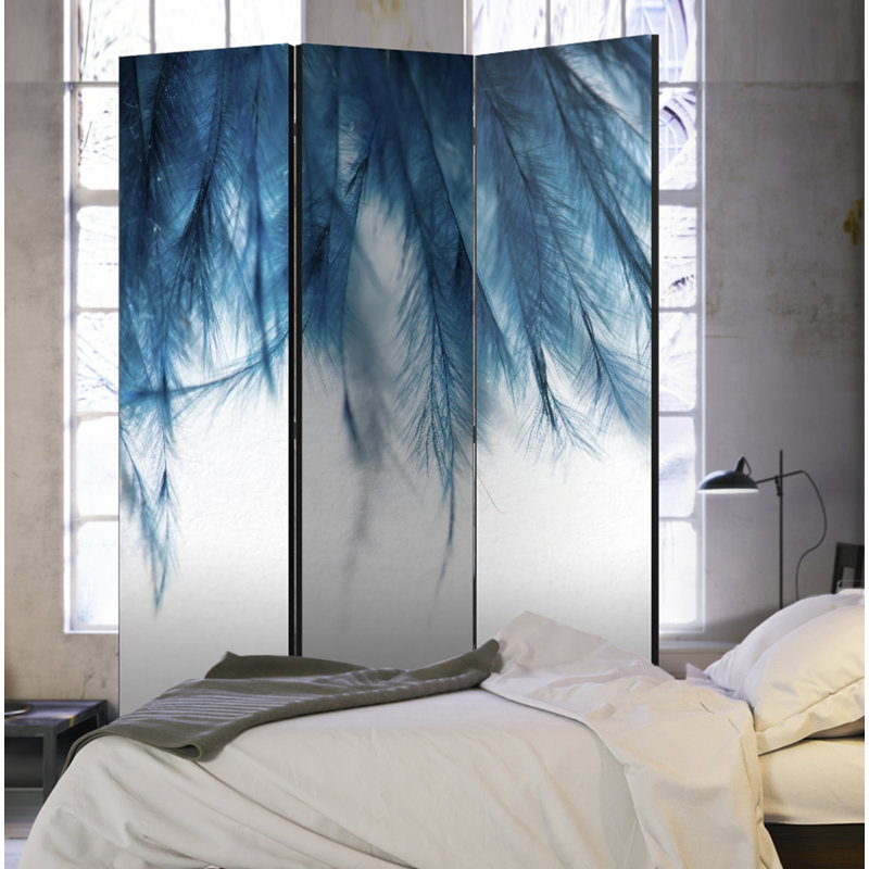 Meranda Solid Wood Folding Room Divider, 3