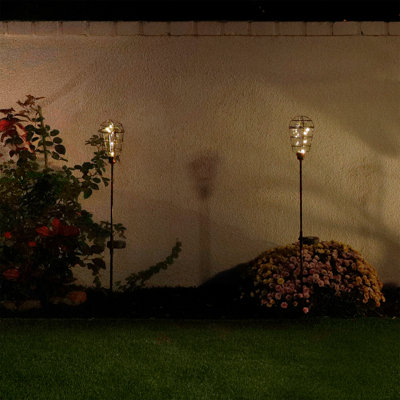 Solar Powered Integrated LED Pathway Light Pack