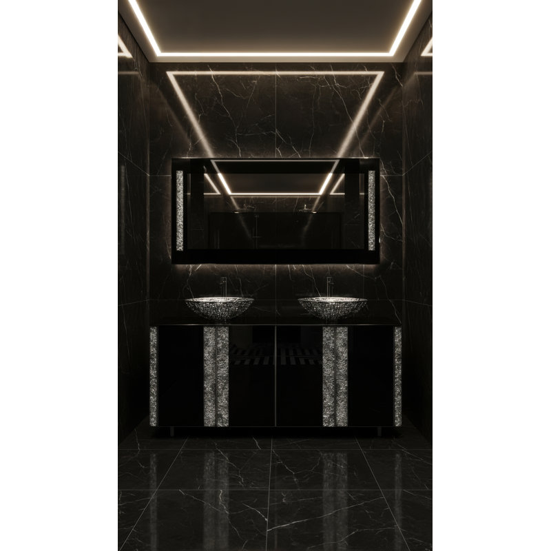 Princess 35'' W Single Vanity, Black