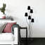 Lampe sur pied de fantaisie 63 po Okamoto-1081481815-1081481808
