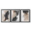 Neutre non blanchi IV - reproduction encadrée de qualité supérieure sur mesure mat - 3 pièces-2013705733-2013705734