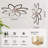 35.4In Ceiling Fan with Lights, Remote Control 3 Color Temperatures,6 Gear wind Speed Fan Light