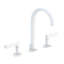 Pavani Widespread Bathroom Faucet with Drain Assembly-40526922