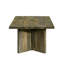Table basse rectangulaire en bois massif