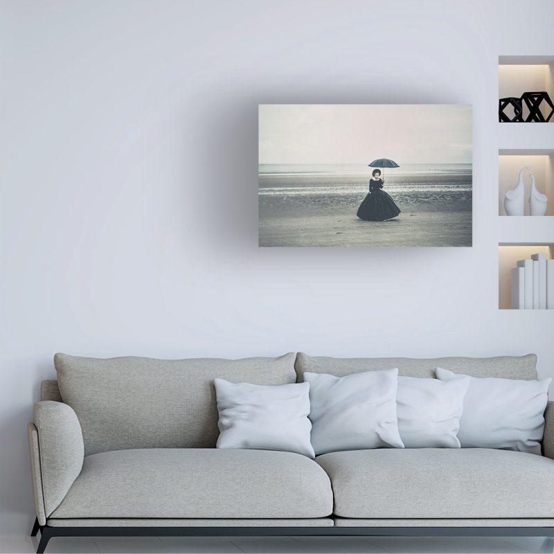 Magdalena Russocka  Shore Canvas Art, 12" H x 19" W
