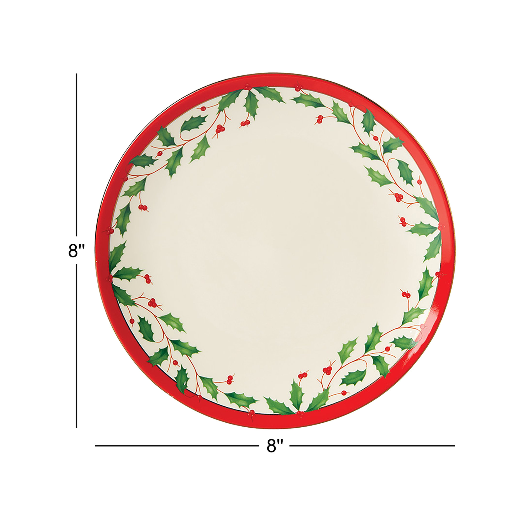 Lenox Holiday 6-Piece Accent Plate Set