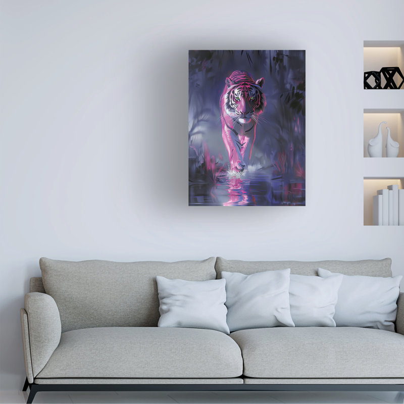 Art sur toile «Bachelo Sasha Night Walk», H 14 po x l 19 po