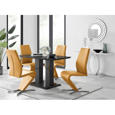 Ensemble de 6 tables de salle à manger Eubanks