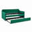 Tufted Daybed With Trundle, Upholstered Bed With Arms-178237382