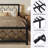 Mauppin Metal Slat Bed-101141596-101141598