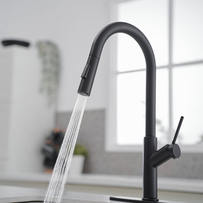 Robinet de cuisine à poignée simple