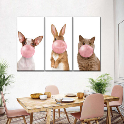 " Cute Pets Bubble Gum " by Emma P 3 - Pieces