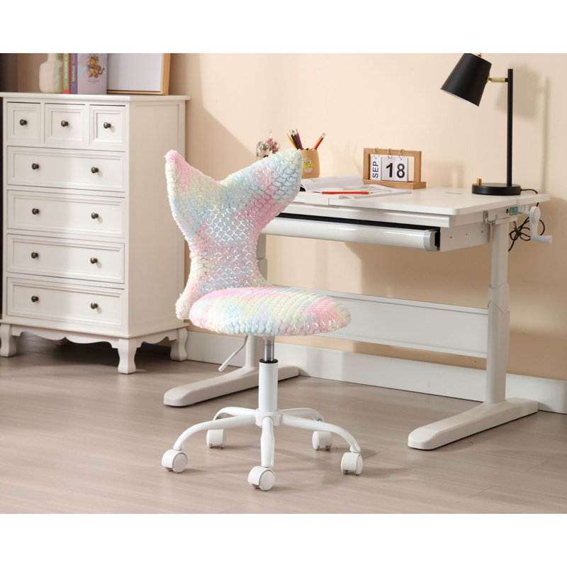 Sanne Children's Desk / Activity Chair, Antique pink and pink