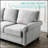 Comfortable Polyester Upholstered Sofa with Practical Storage Compartment, Perfect for Modern and Cozy Living Spaces.-1479733010