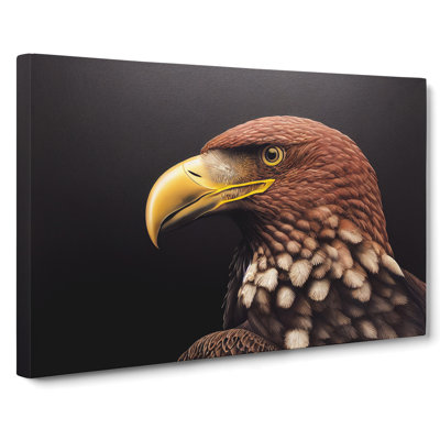 Euphoric Eagle Bird - Wrapped Canvas
