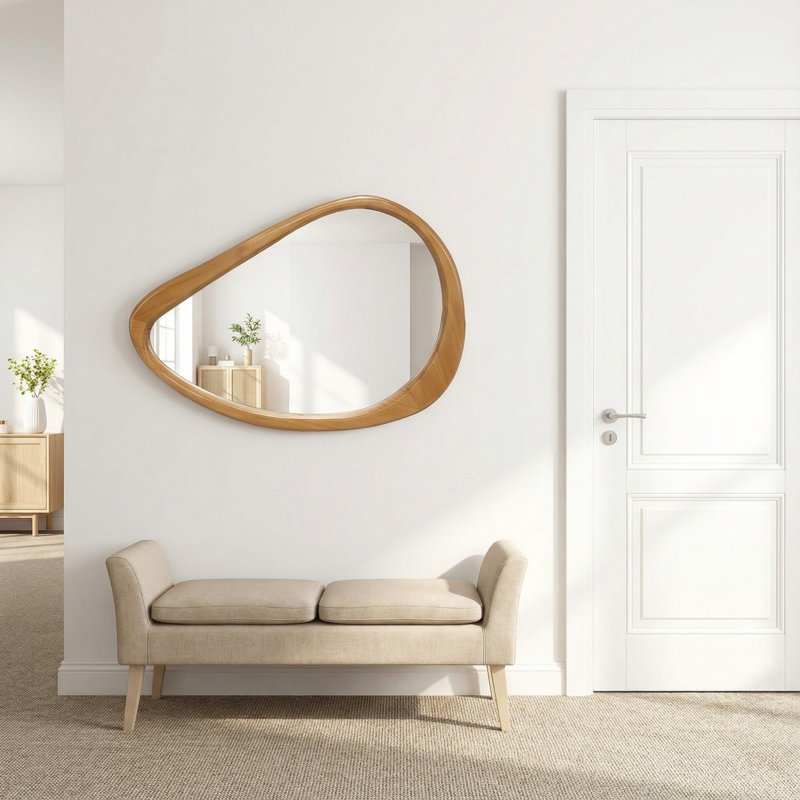 Miroir d'appoint mural pour salle de bain