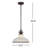 Maybery 1-Light Dimmable Dome Pendant-1180128039-1180124448-1180128040