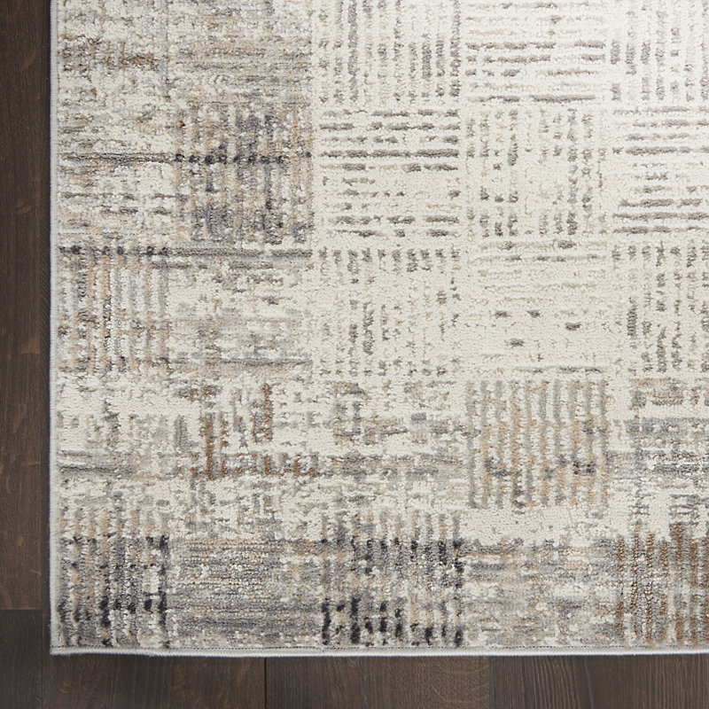 Adriao Geometric Indoor Rug, Rectangle 8' x 11'