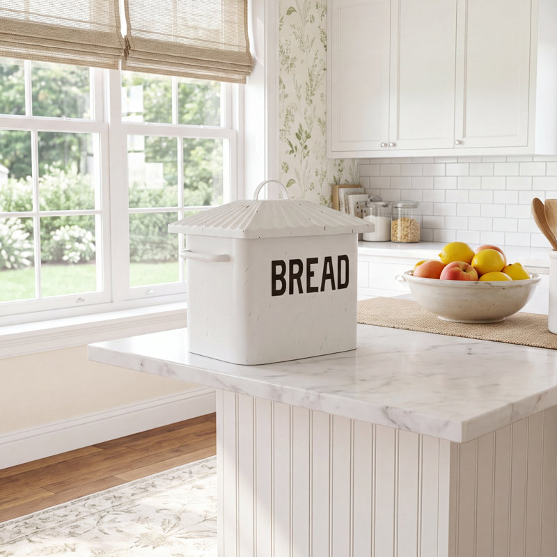 Donita Food Storage Container, White