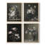 Impression encadrée vintage LXXX - ensemble de 4-736565345-736565350