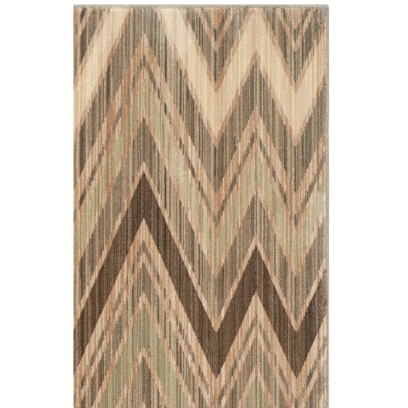 Tapis Sarabia Infinity Performance Chevron, Tapis de couloir 2 pi x 8 pi