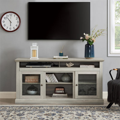 Meuble télé, console de divertissement pour téléviseur de 65 po ou moins Idara