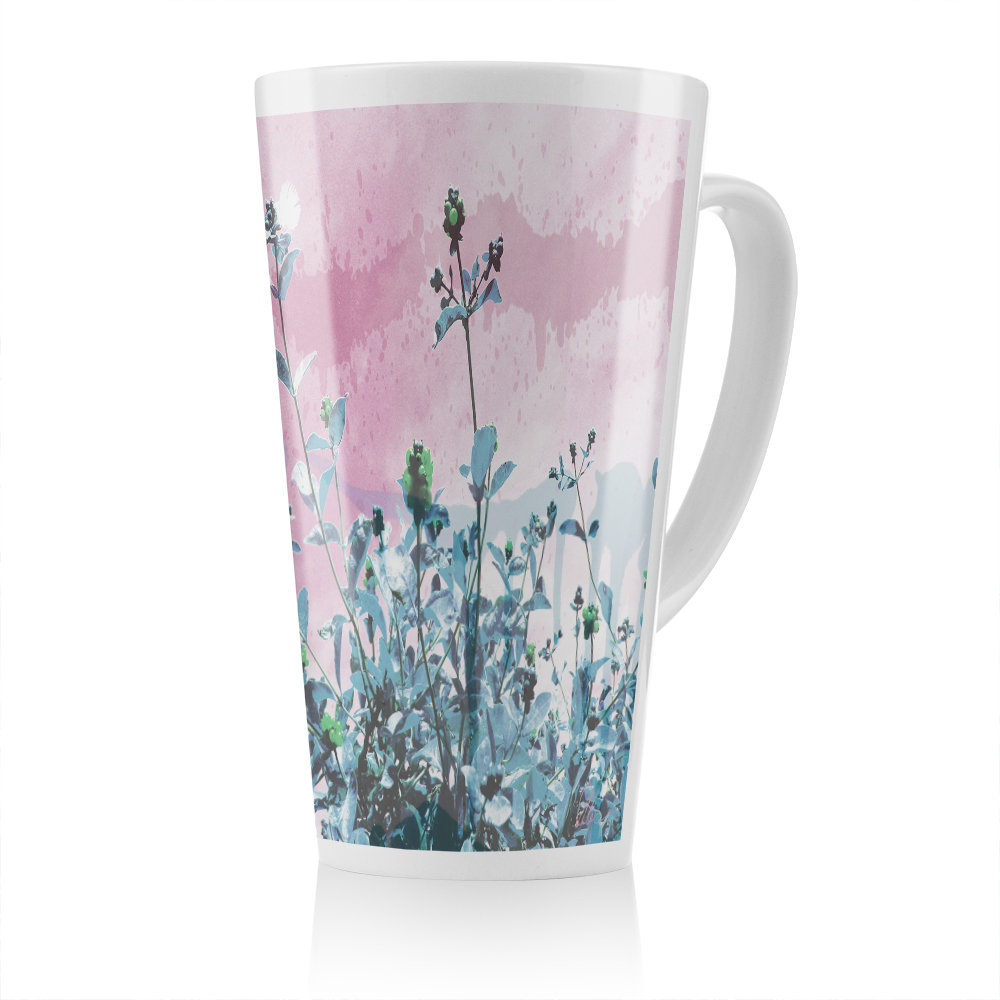 Flowers Latte Mug