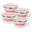 Set of 4 Showtime Sharing Bowls