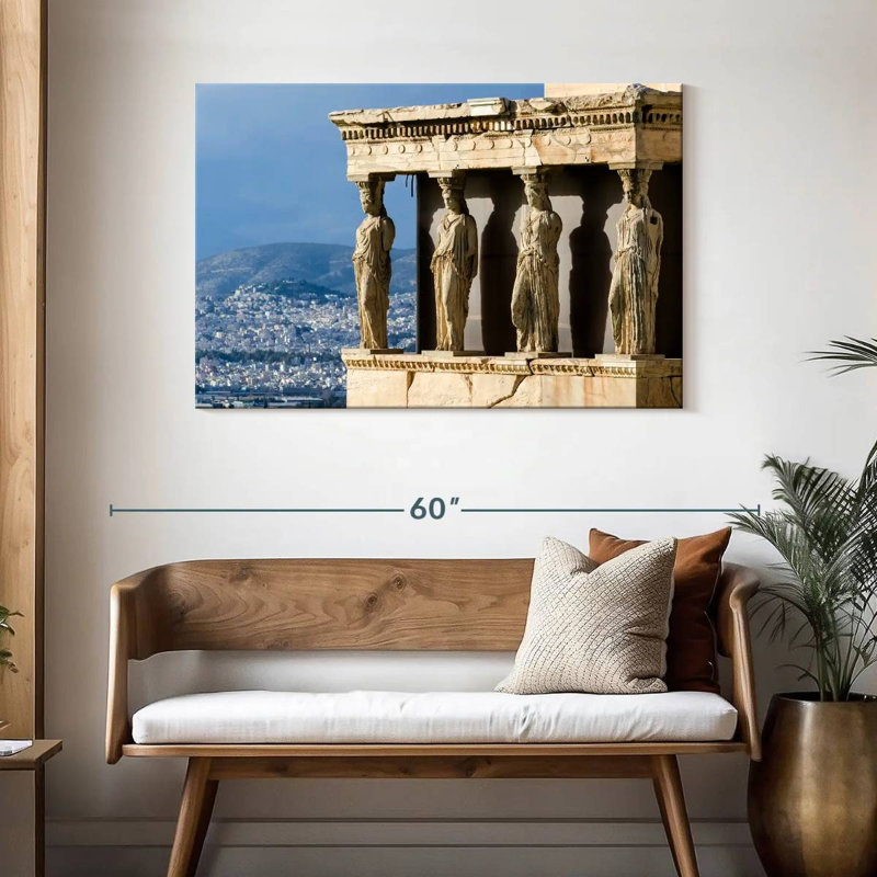 Caryatides Érechthéion, H 30 po x l 45 po