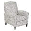 Fauteuil inclinable par pression