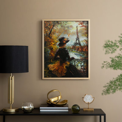 WOMEN Series DCXVI, reproduction encadrée - bois massif
