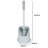 Bath Bliss Contoured Toilet Brush In White