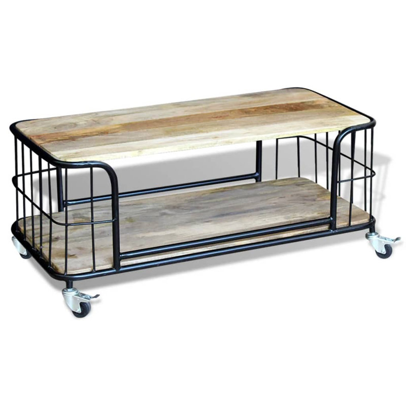 Frame Single Coffee Table with Storage