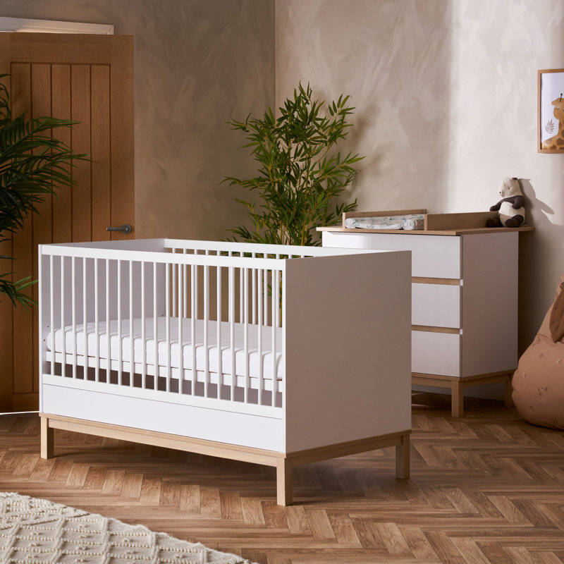 Astrid Convertible Standard 2 - Piece Nursery Furniture Set, White