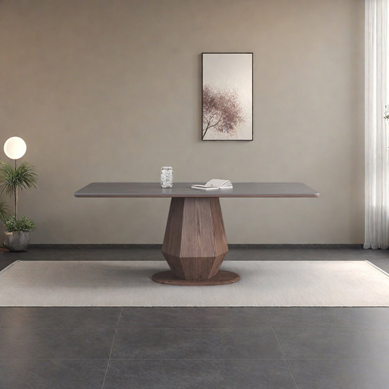 Viens Sintered Stone Dining Table, 29.53" H x 55.12" L x 31.5" W