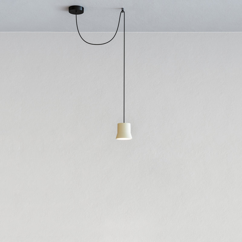 Giò Light Adjustable White Aluminum LED Bell Pendant