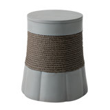 Nayini Round Concrete Outdoor Side Table