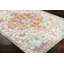 Tapis décoratif de style oriental beige / bleu sarcelle Hillsby-33034483