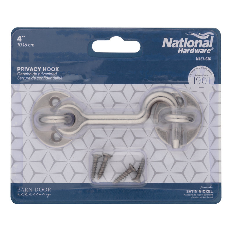 Steel Lock, Satn Nickel