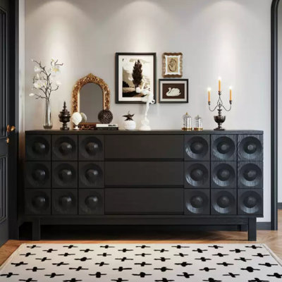 Retro-Style Living Room Sideboard