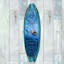 Murale de porte Shark Surfboard Diminutive