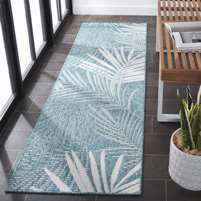 Tapis d'intérieur / extérieur floral Beach House Performance