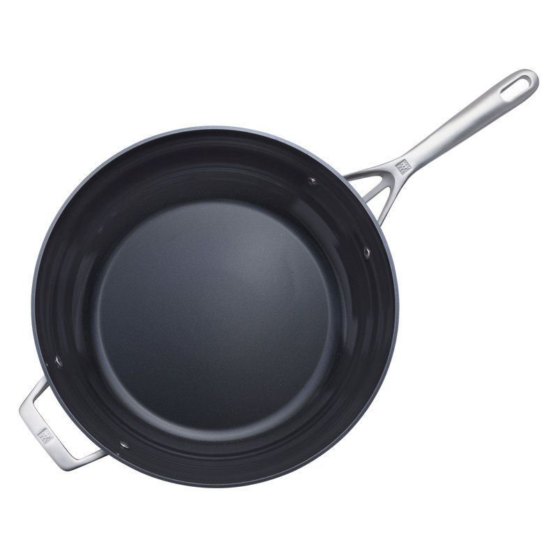 ZWILLING Motion Ceramic 30 cm / 12 inch Aluminum Deep Saute Pan With Lid
