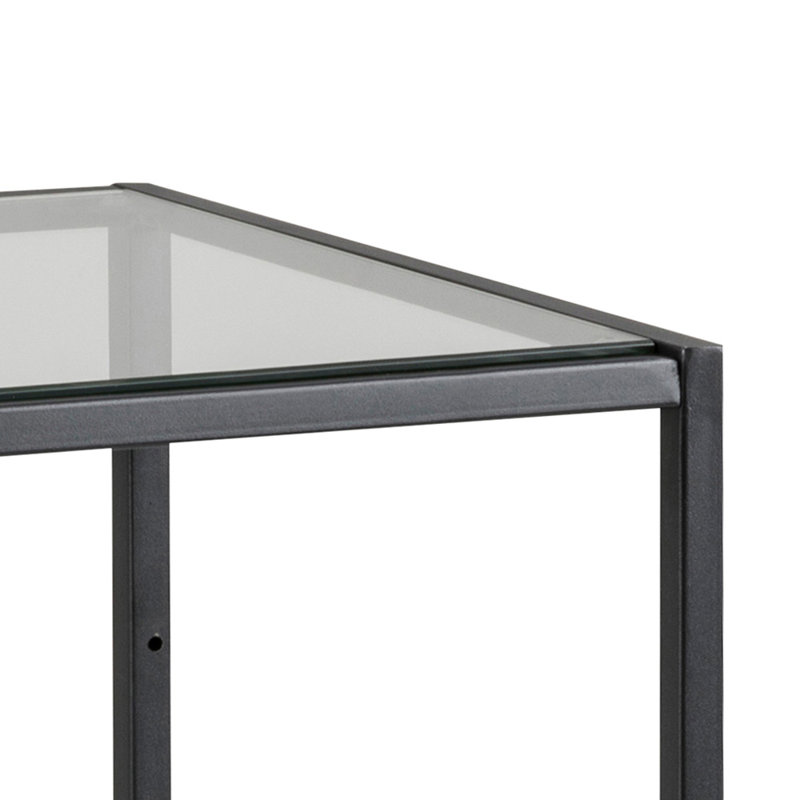 Blackwell 35cm W Steel Etagere Bookcase, (2 Shelves) 82.5cm H x 35cm W x 37cm D
